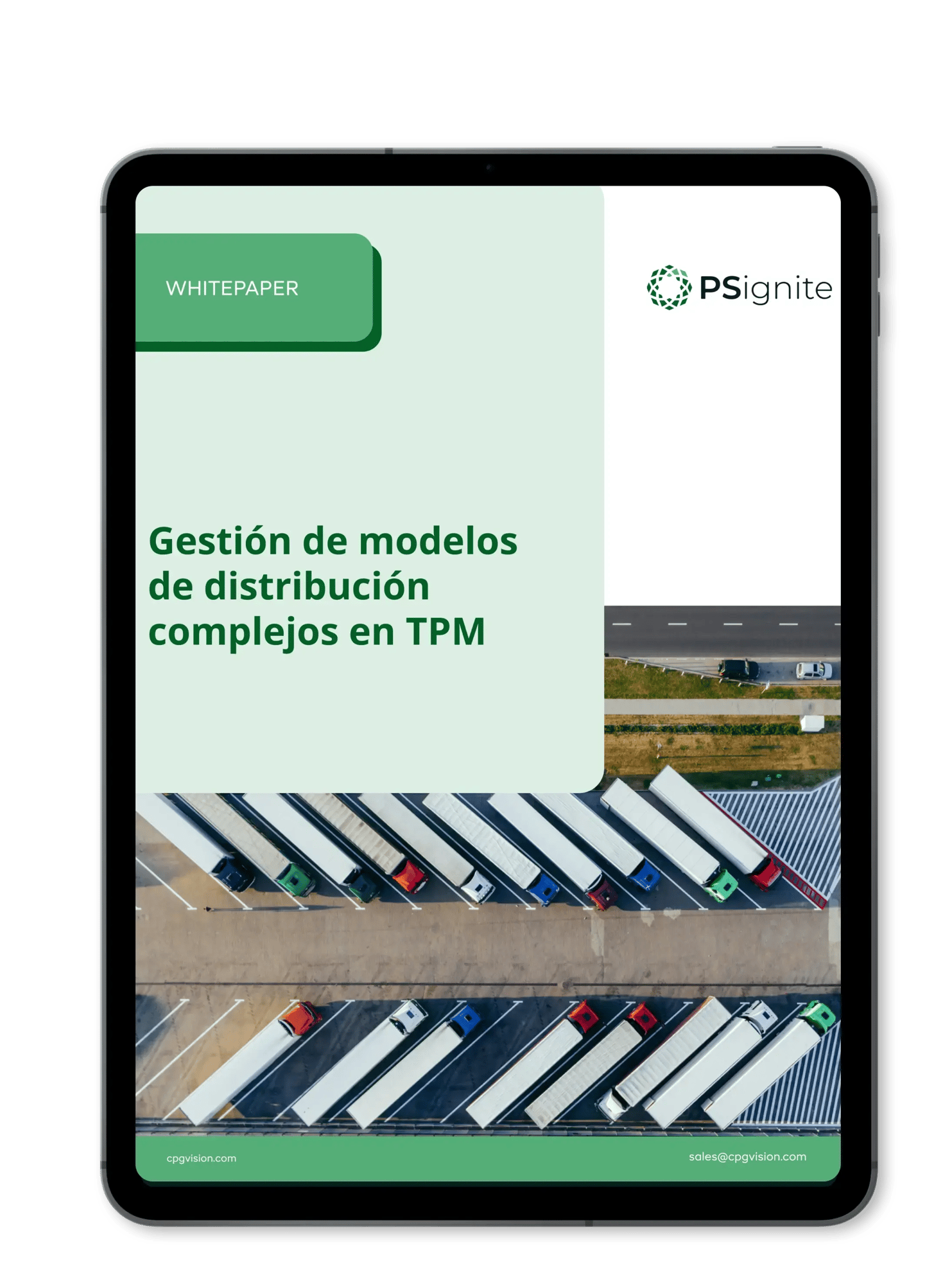 Gestión de modelos de distribución complejos - mockup