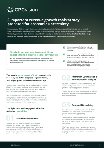 3 important revenue growth tools to stay prepared for economic uncertainty 3 important revenue growth tools to stay prepared for economic uncertainty