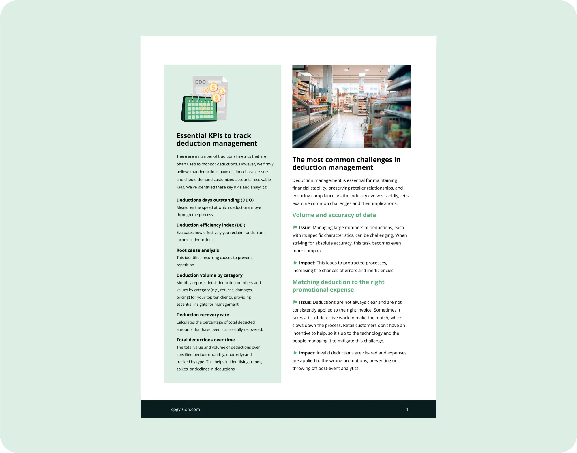 Asset preview image-How to master Deduction Management in the CPG industry [CPGvision]