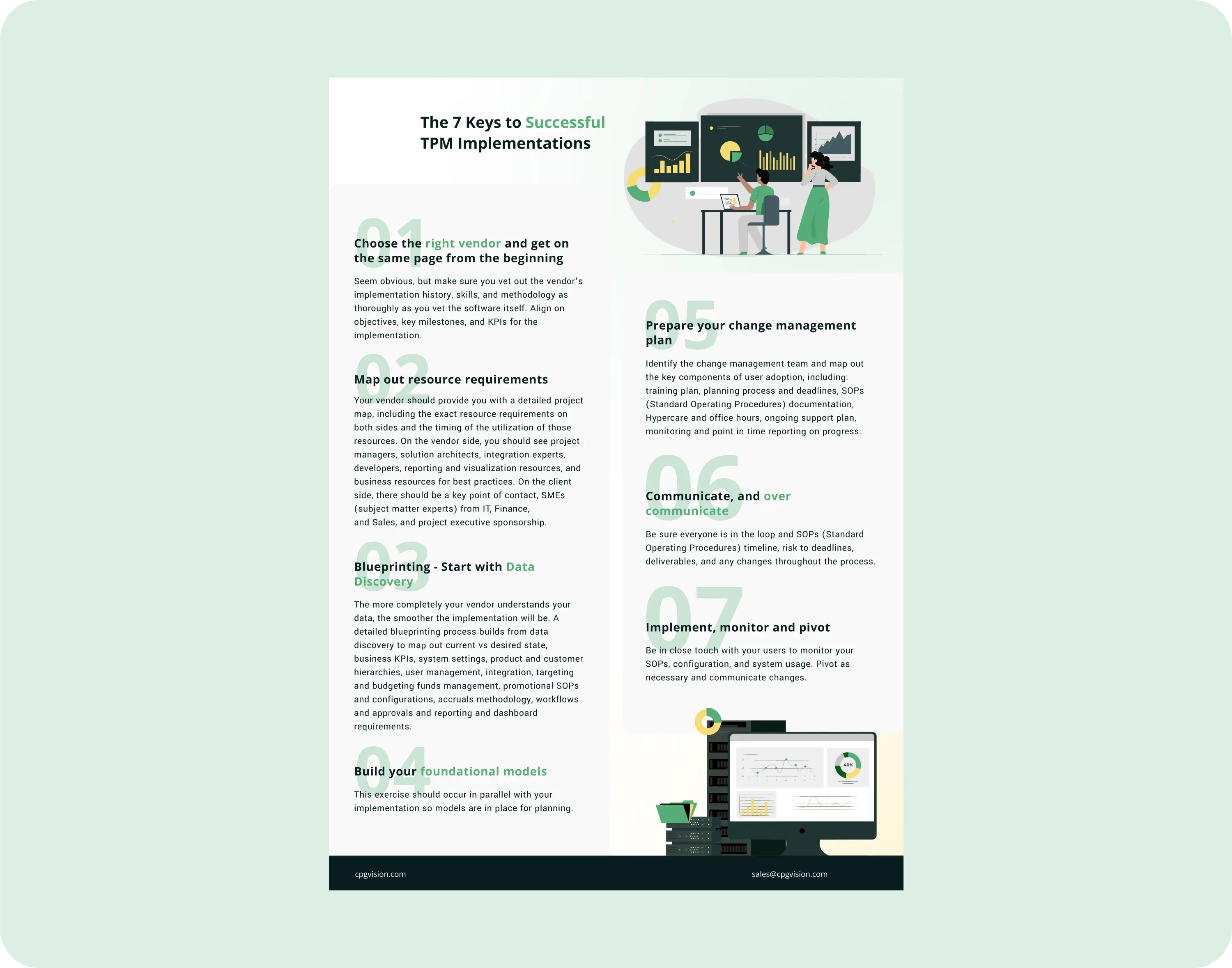 The 7 Keys to Successful TPM Implementations